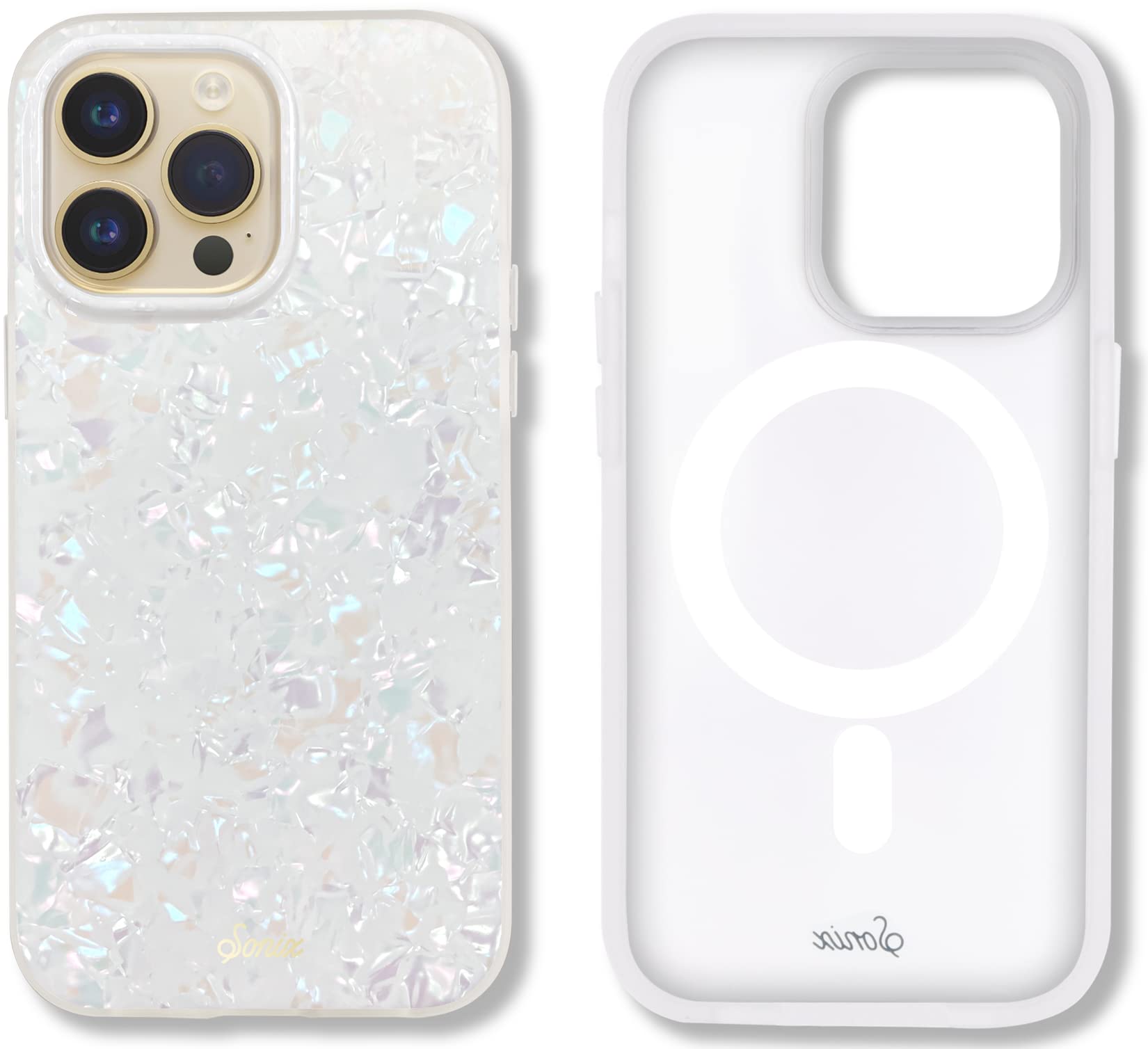 Sonix Case For Iphone 14 Pro Max | Compatible With Magsafe | 10Ft Drop Tested | Pearl Tort