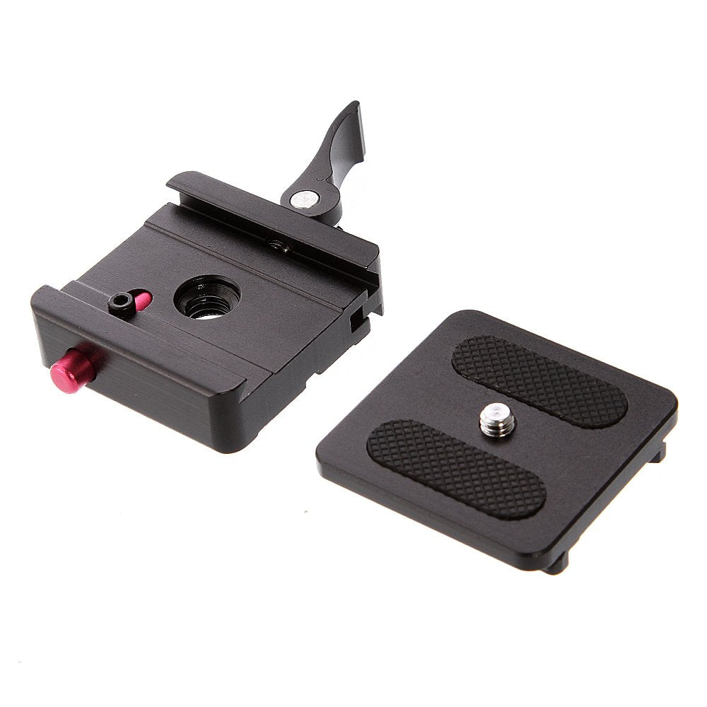 Hersmay P50 Clamp Qr Quick Release Plate Adapter Universal Fit Arca Swiss Standard For Tripod Ballhead Ball Head
