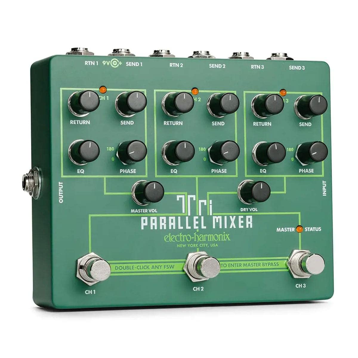 Electro Harmonix Tri Parallel Mixer Effects Loop Mixer/Switcher Pedal