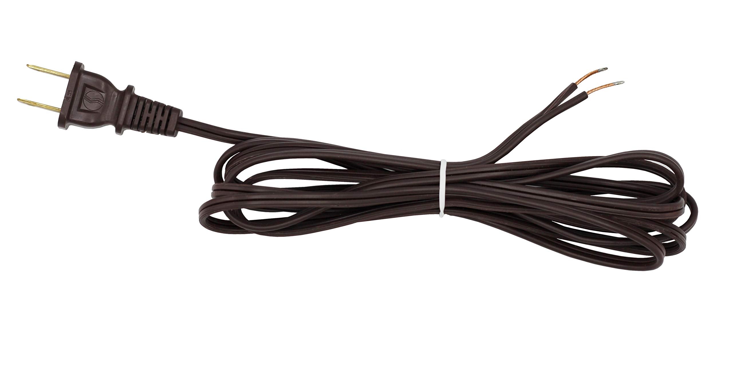 Creative Hobbies Brown Lamp Cord   12 Foot Long, Spt 1, 18 Gauge, Ul Listed Power Cord For Floor Lamp Repair Or Replacement