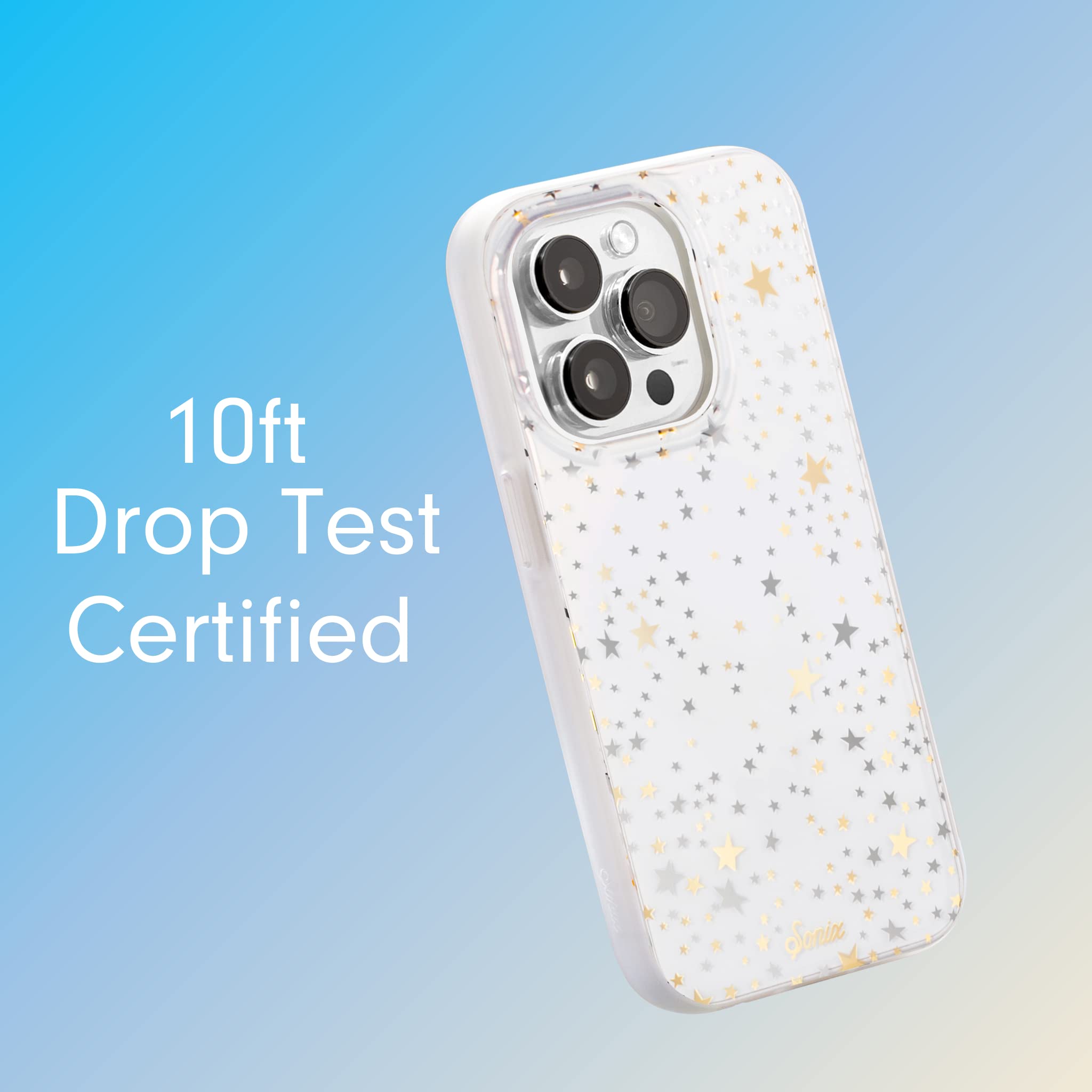 Sonix Case For Iphone 14 Pro Max | Compatible With Magsafe | 10Ft Drop Tested | Clear Starry Night