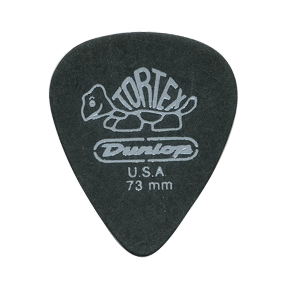 Jim Dunlop 488R.73 Tortex Pitch Black, .73Mm, 72/Bag