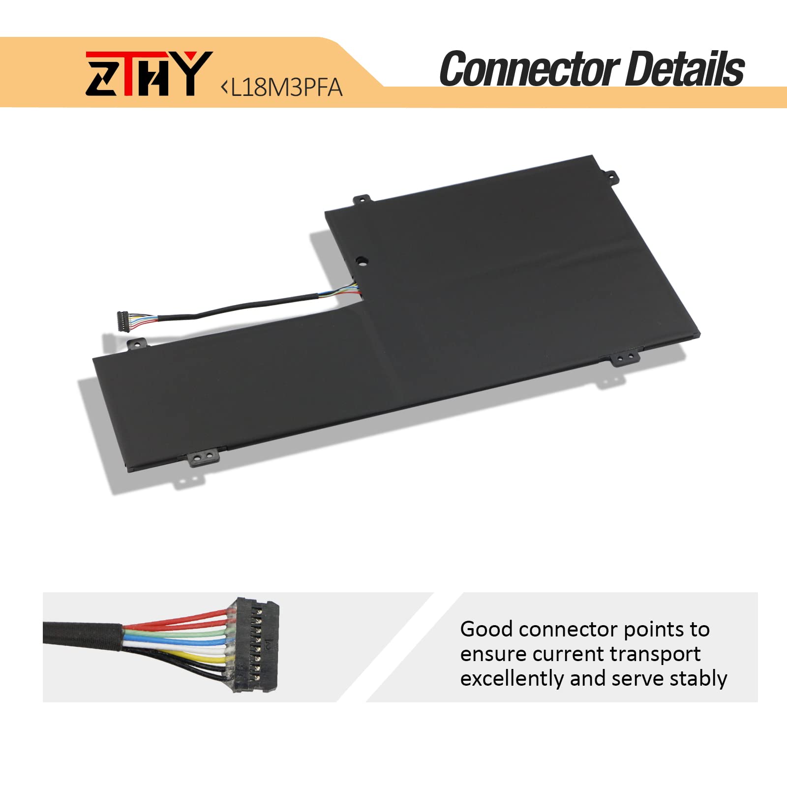 ZTHY Laptop Battery for Lenovo Yoga C740-15IML L18M3PFA L18D3PF2 11.52V 60.3Wh