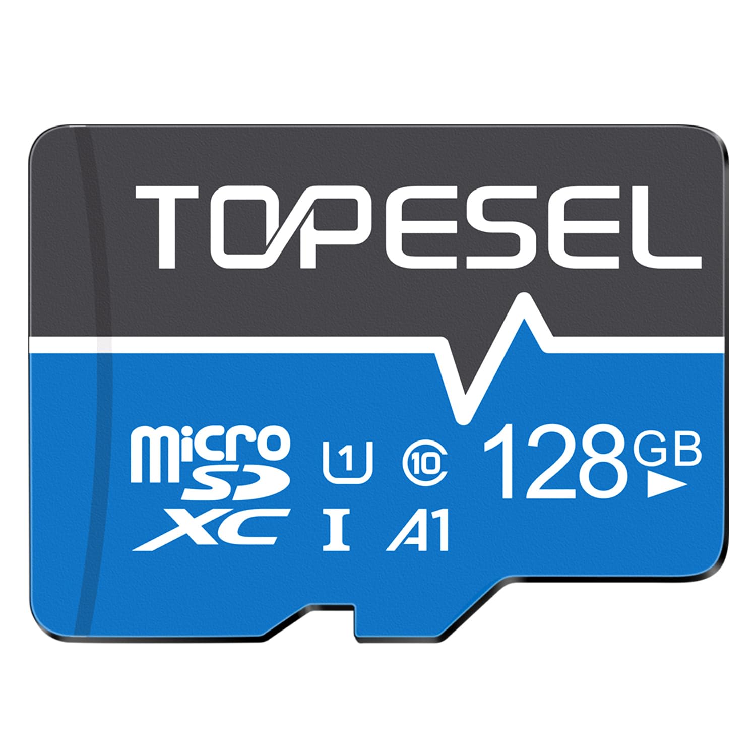 Topesel 128Gb Micro Sd Card Class 10 Micro Sdxc Card 128Gb Uhs 1 Memory Card Ultra High Speed Tf Card, C10, U1, 128 Gb