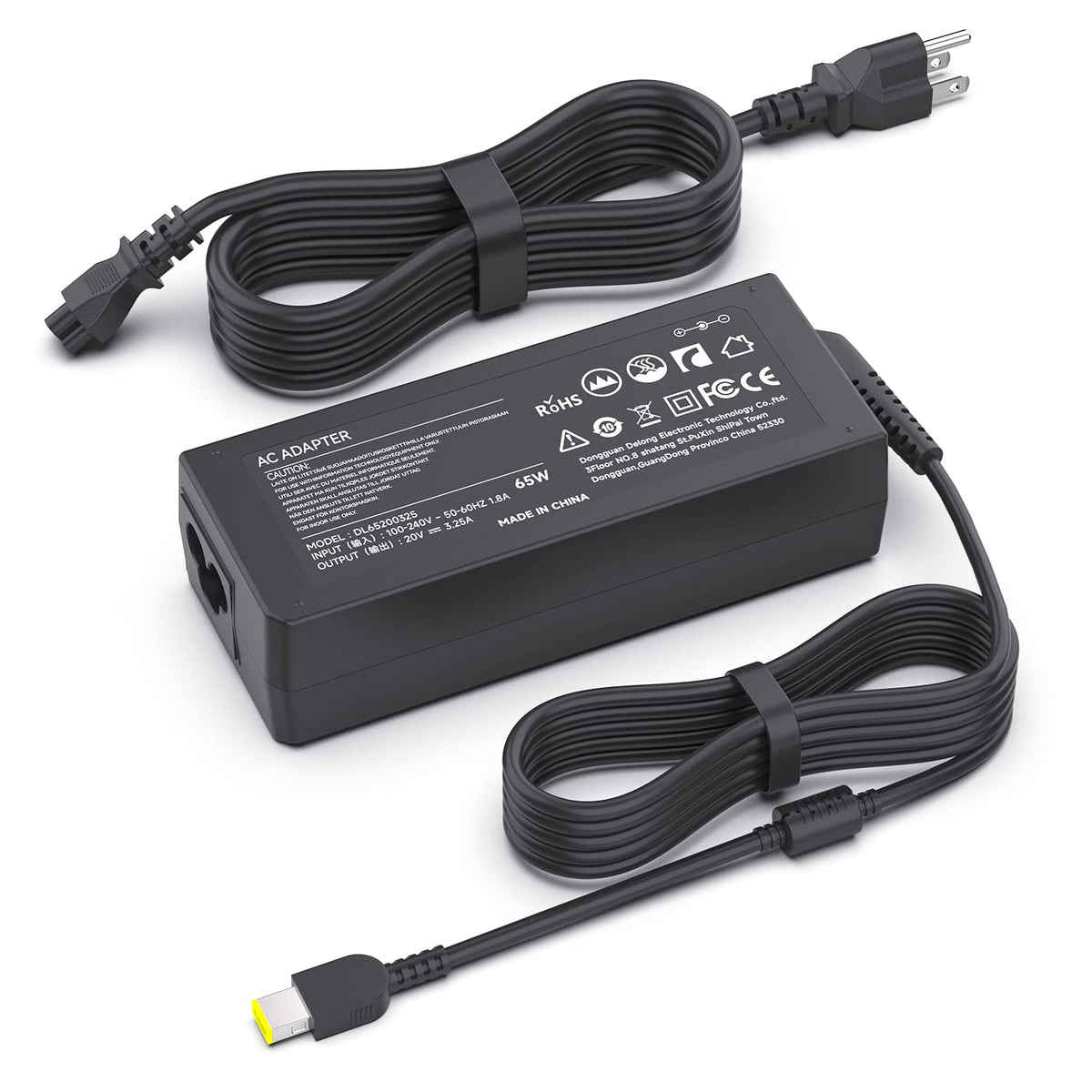 65W/45W Laptop Ac Adapter Charger For Lenovo Ideapad Yoga 13 13 2191;Thinkpad T430 T440 T440S T440P T450 T460 T460S T540P T560 E440 E450 E550 E560 G50 G50 45 G50 70 G50 80 Z50 Power Supply Cord Plug
