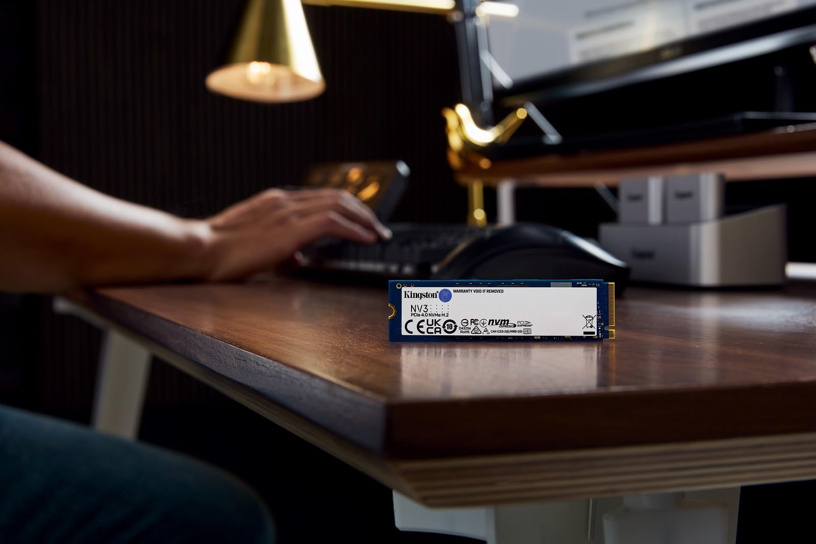 Kingston Nv3 4Tb M.2 2280 Nvme Ssd | Pcie 4.0 Gen 4X4 | Up To 6000 Mb/S | Snv3S/4000G