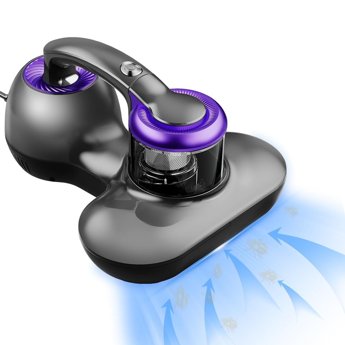 Mattress Vacuum Cleaner, Uv Bed Cleaner 12Kpa Handheld Upgraded Effectively Clean Up Bed, Pillows, Cloth Sofas, Carpets And Ther