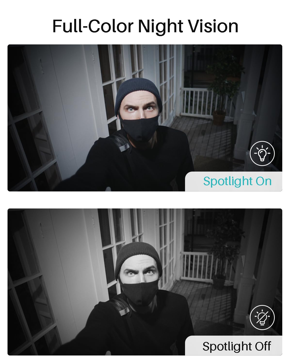 Wuuk Add On Outdoor Camera, Requires Base Station, Home Security Cameras Wireless Outdoor, 2K Hd, No Monthly Fee, Compatible Wit