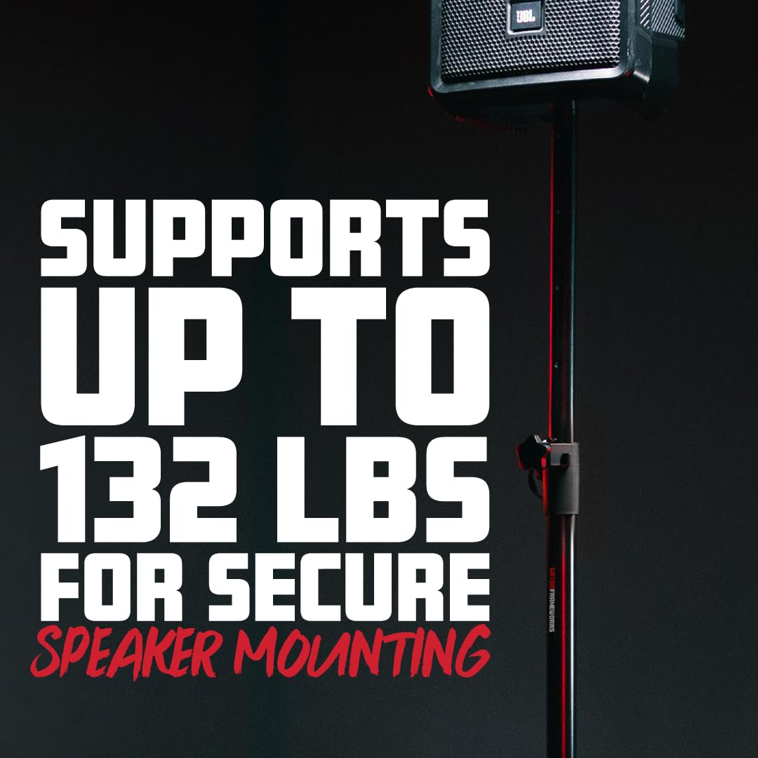 Gator Frameworks Standard Subwoofer/Speaker Pole Mount With Adjustable Height, (Gfw-Spk-Sub60)