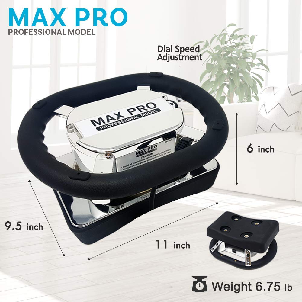 Daiwa Max Pro Chiropractic Massager   Professional Heavy Duty Variable Speed Massager With Large Vibrating Pad From Felicity
