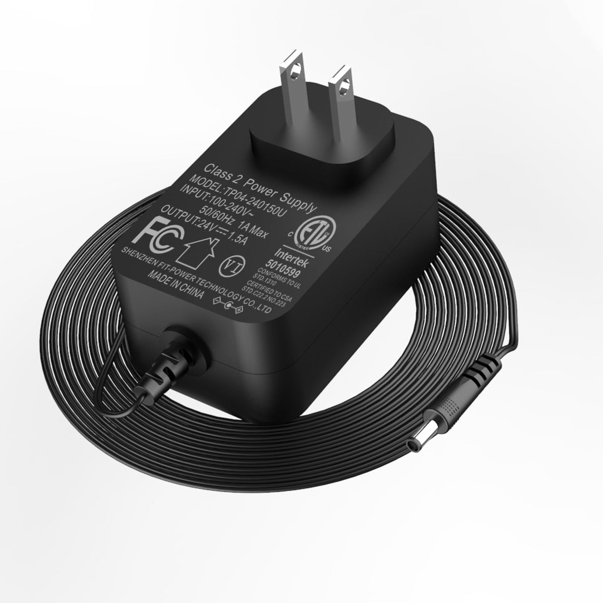 Zomovor 12V 2A 24W Power Supply Adapter 100-240V 50-60Hz Power Charger For 12Vdc Cctv Camera Soundbar Led Strips Light Montior S
