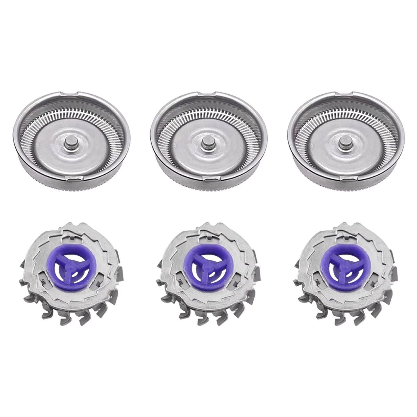 Generic Replacement Heads Fit Norelco Philips Hq3, Hq4, Hq55, Hq56