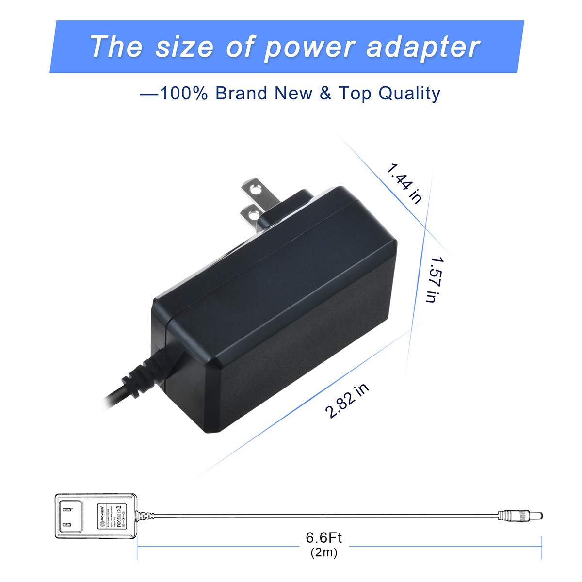 Pkpower 12V Ac Adapter Compatible With Korg Pad Kaoss Kp2 Kp3 R3 Ka203 Dynamic Effects, Power Supply For Digital Piano Korg X50 Ka 310 Micro X 61 Key 88 Key Sp170S Sp 170S Micro X R3 Mr 1000