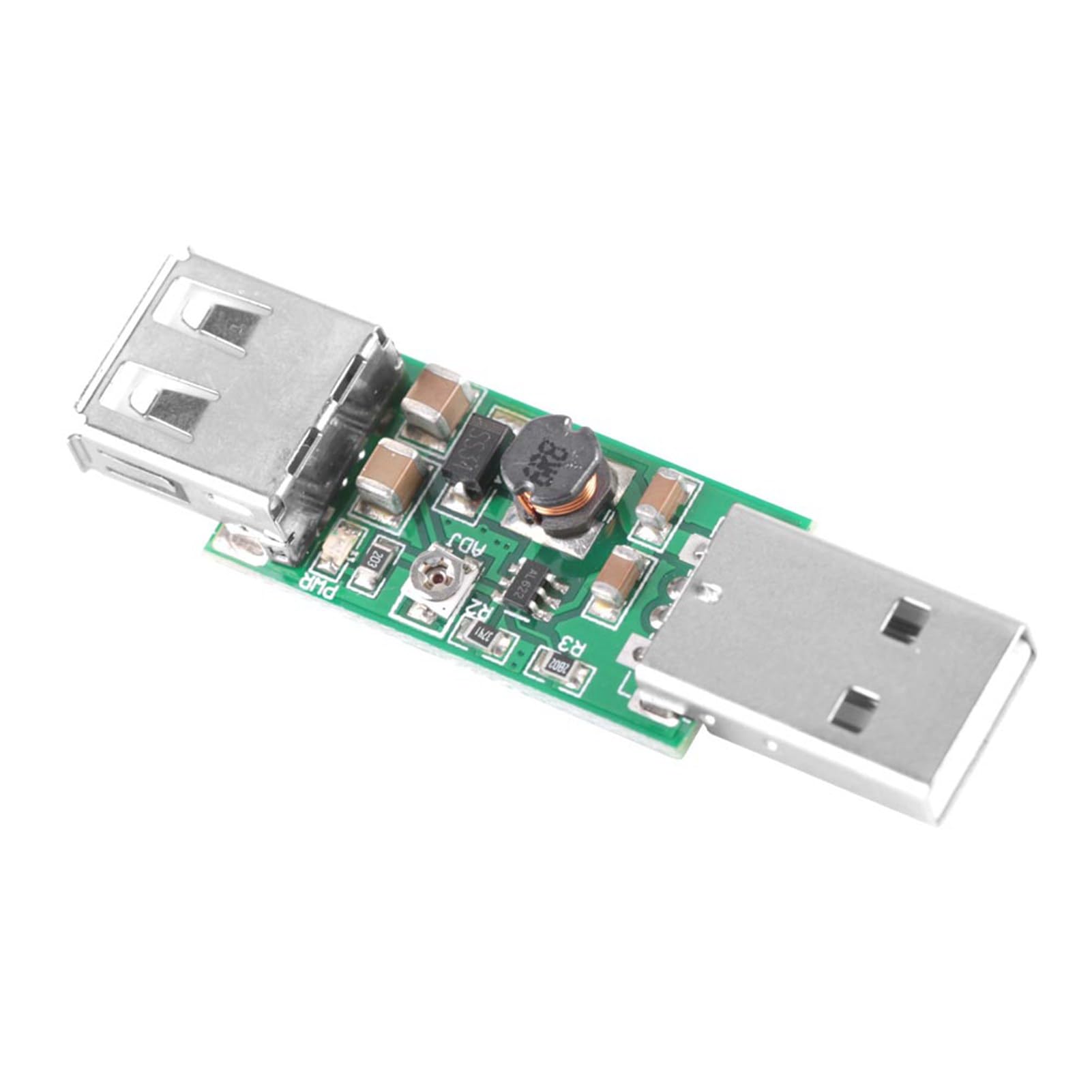 Boost Converter Module Adjustable Output Dc-Dc Step Up Converter Board Usb To Usb 5V To 6-15V Power Supply Transformer Module
