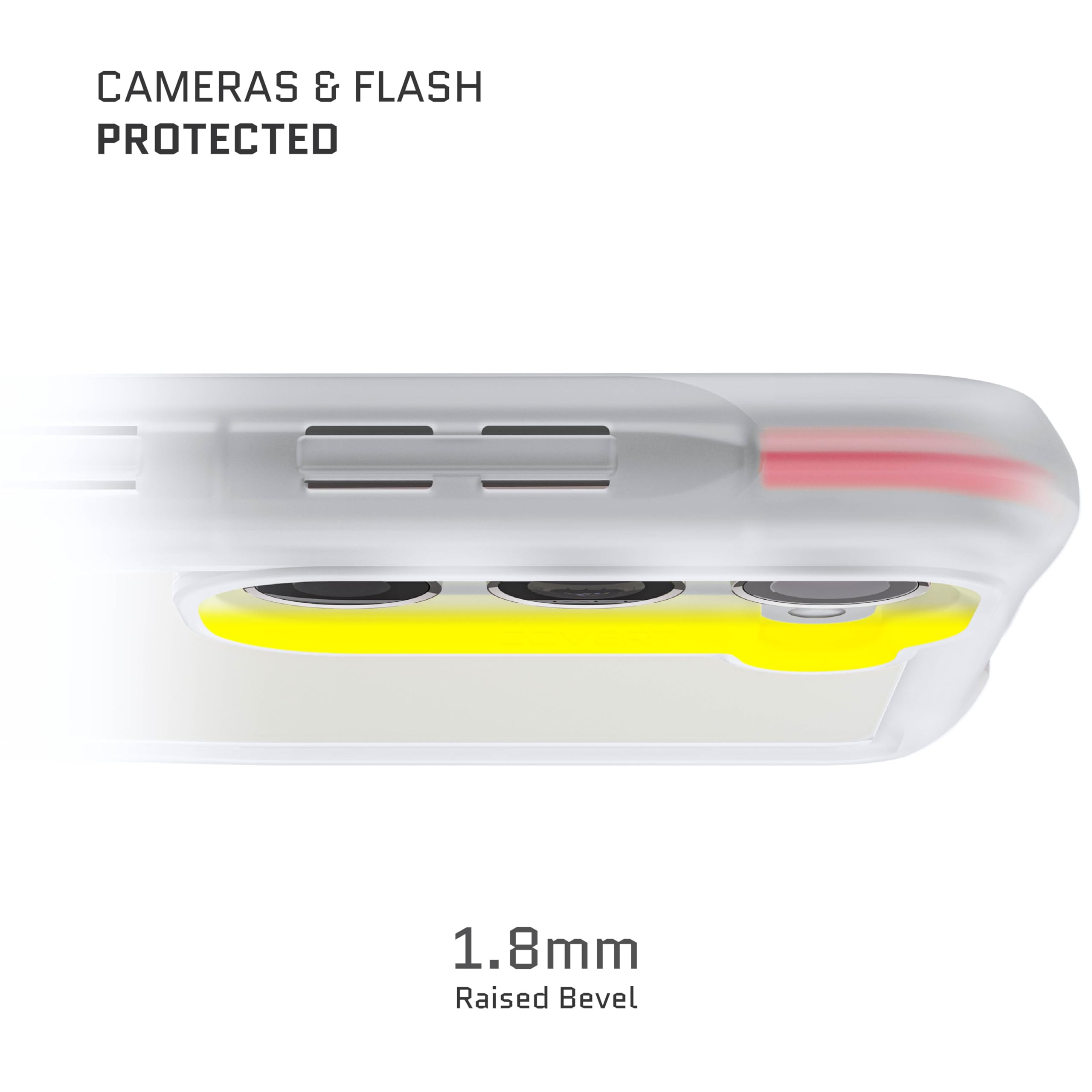 Ghostek Covert Samsung Galaxy S23 Plus Case Clear Shockproof Protective Phone Cover With Slim Shock Absorbent Bumper Wireless Ch