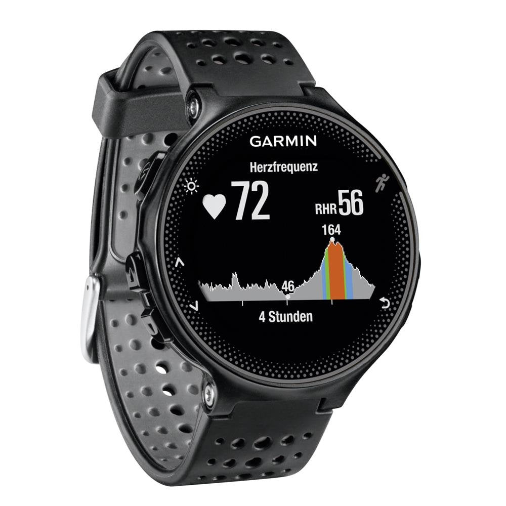 Garmin 010-03717-55 Forerunner 235 with Wrist Based Heart Rate Monitoring, Black/Gray