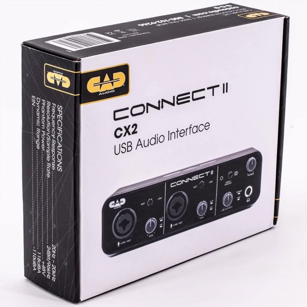 Cad Audio Cx2 2X2 Usb Interface 24 Bit/96Khz