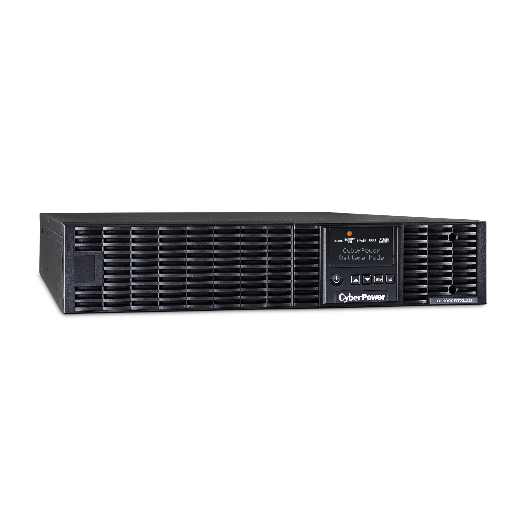 Cyberpower Ol1000Rtxl2U Smart App Online Ups System, 1000Va/900W, 8 Outlets, 2U Rack/Tower