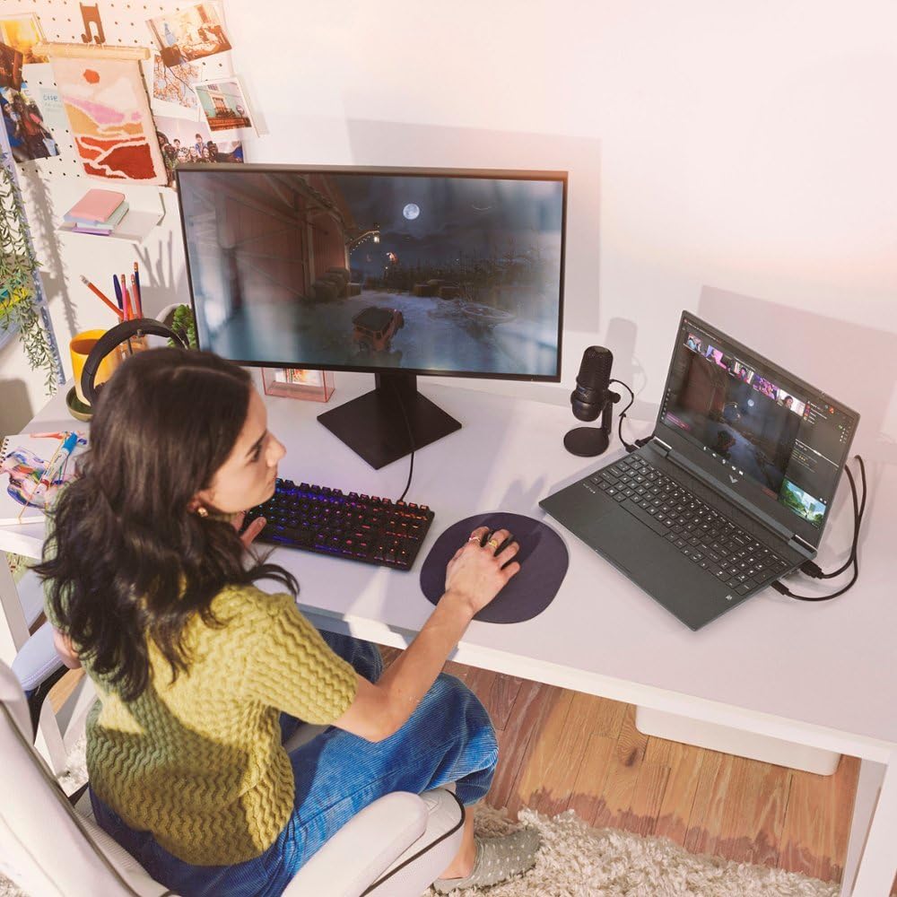 Hp Victus 15 Gaming Laptop, 15.6'' Fhd 144Hz Display, Amd Ryzen 5 7535Hs, 32Gb Ddr5 Ram, 2Tb Pcie M.2 Ssd, Nvidia Geforce Rtx 20