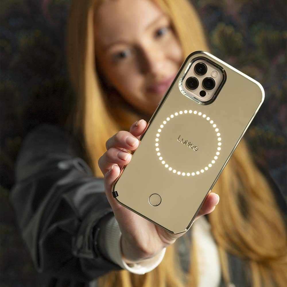 Lumee Halo By Case Mate   Light Up Selfie Case For Iphone 12 And Iphone 12 Pro (5G)   Front & Rear Illumination   6.1 Inch   Hal