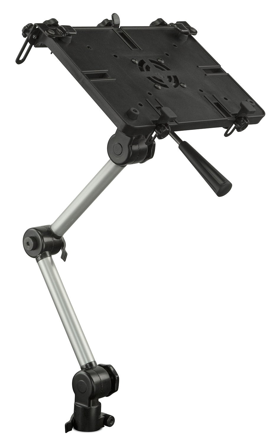 Mount It! Laptop Vehicle Mount, No Drill Computer Seat Mount, Full Motion Adjustable Design for Auto, Truck, Car, Van Use