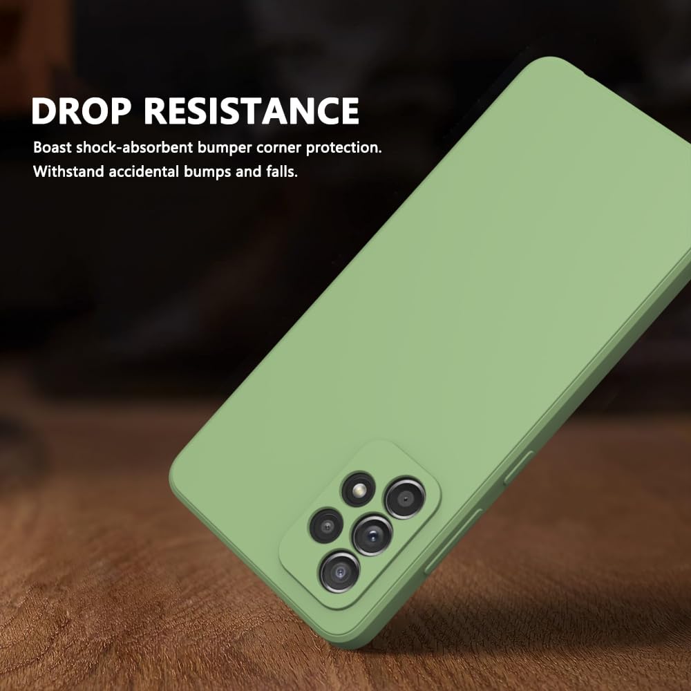 Wogroo For Samsung Galaxy A23 Case Green, Scratch Resistant With Soft Touch, Slim Thin Phone Cover For Samsung Galaxy A23
