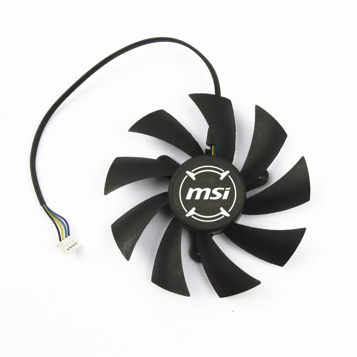 New Graphics Card Fan For Pla09215B12H Msi Gtx450 550 Hd6850 Hd6870 N460Gtx N560Gtx 570 580Gtx Video Card 4Pin 87Mm 12V 0.55A