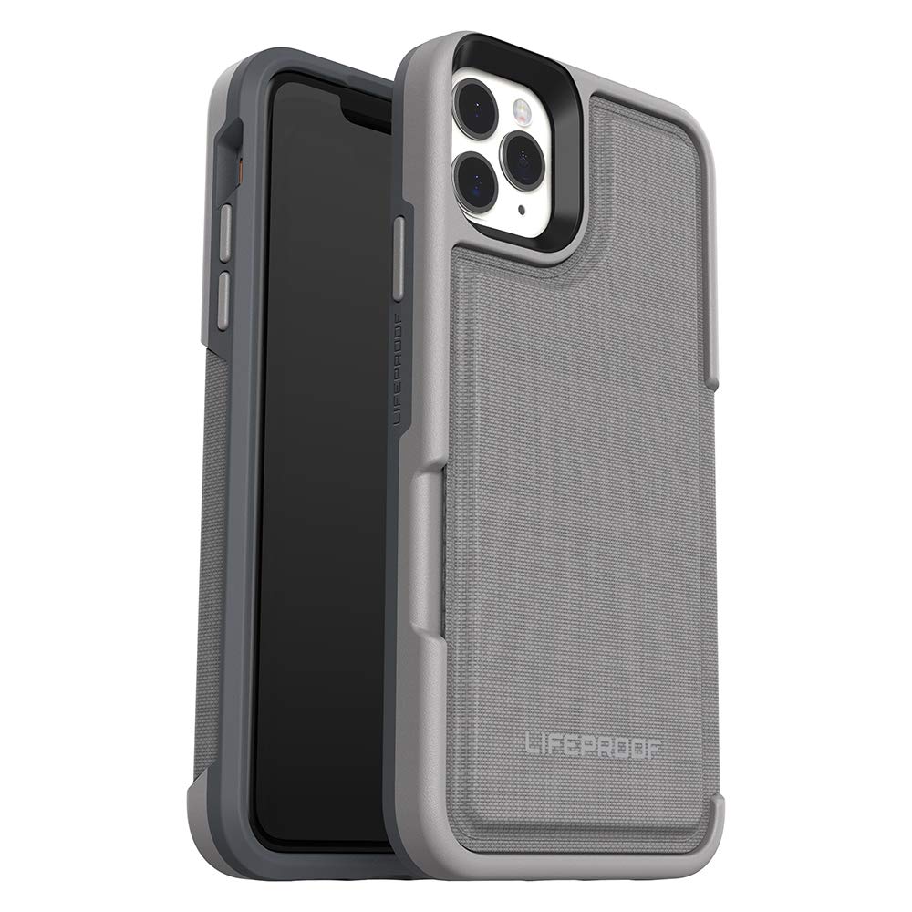 Lifeproof Flip Series Wallet Case For Iphone 11 Pro Max   Cement Surfer (Wet Weather/Slate Grey/Capri)