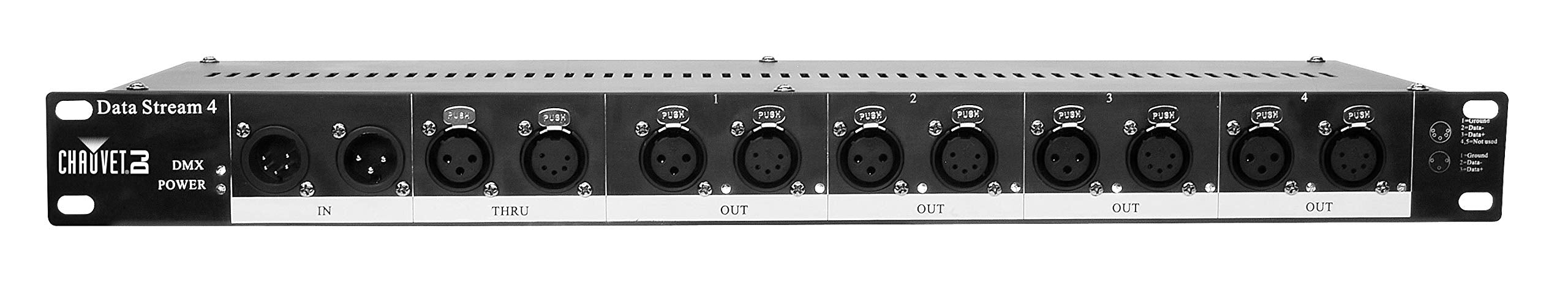 Chauvet Dj Data Stream 4 4 Port Dmx Splitter