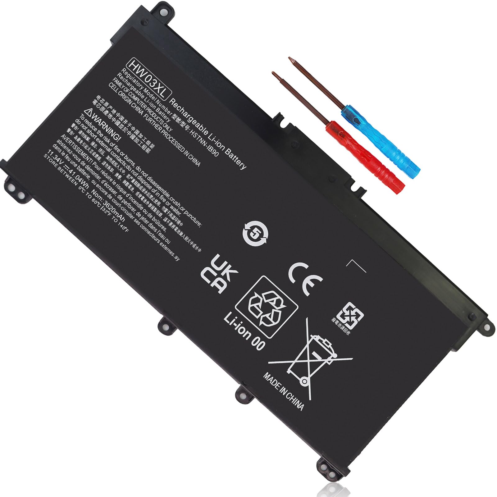 Hw03Xl L97300 005 Battery For Hp Pavilion 15 Eg 15 Eh 17 Cn 17 Cp 15 Eg0073Cl 15 Eg2073Cl 15 Eg1053Cl 15 Eg1073Cl 15 Eg3053Cl 15