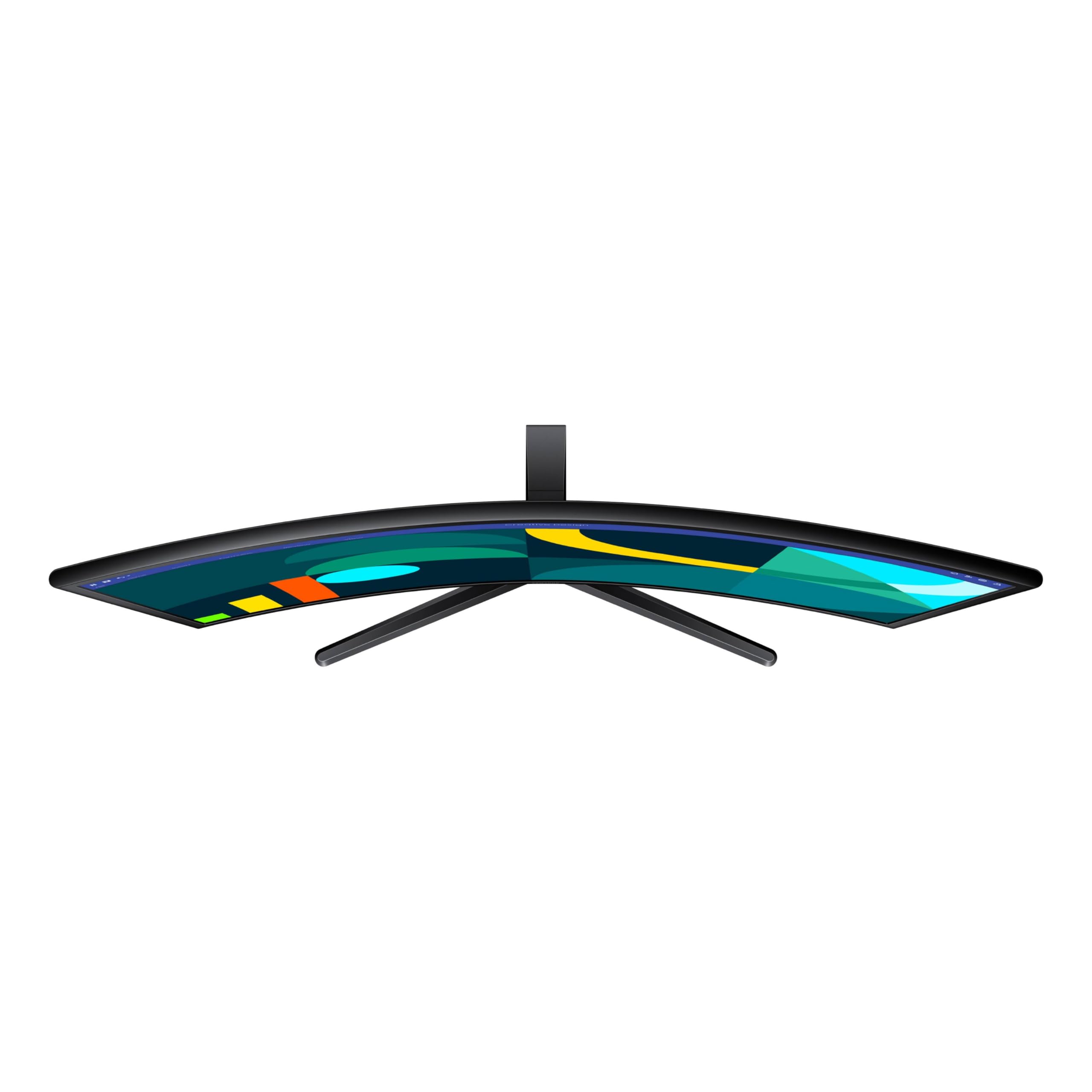 Samsung 27 Essential S3 (S36Gd) Series Fhd 1800R Curved Computer Monitor, 100Hz, Game Mode, Advanced Eye Comfort, Hdmi And D-Sub