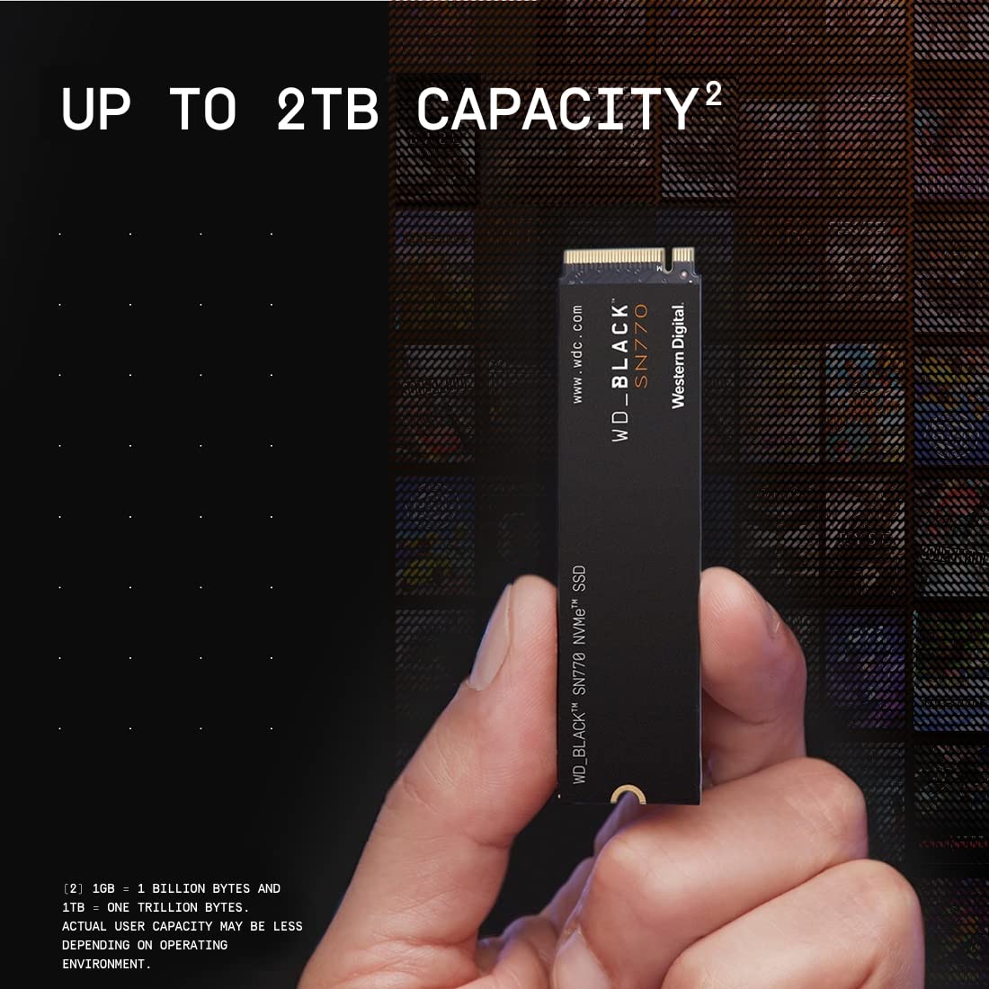 Wd_Black 250Gb Sn770 Nvme Internal Gaming Ssd Solid State Drive - Gen4 Pcie, M.2 2280, Up To 4,000 Mb/S - Wds250G3X0E - [Previou