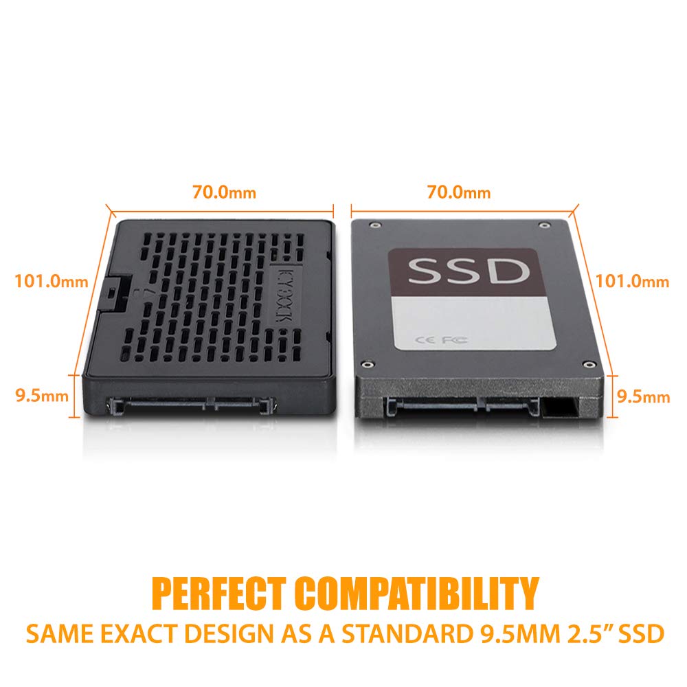 Icy Dock M.2 Sata Ssd To 2.5'' Sata Ssd Converter Adapter | Ezconvert Mb703M2P B