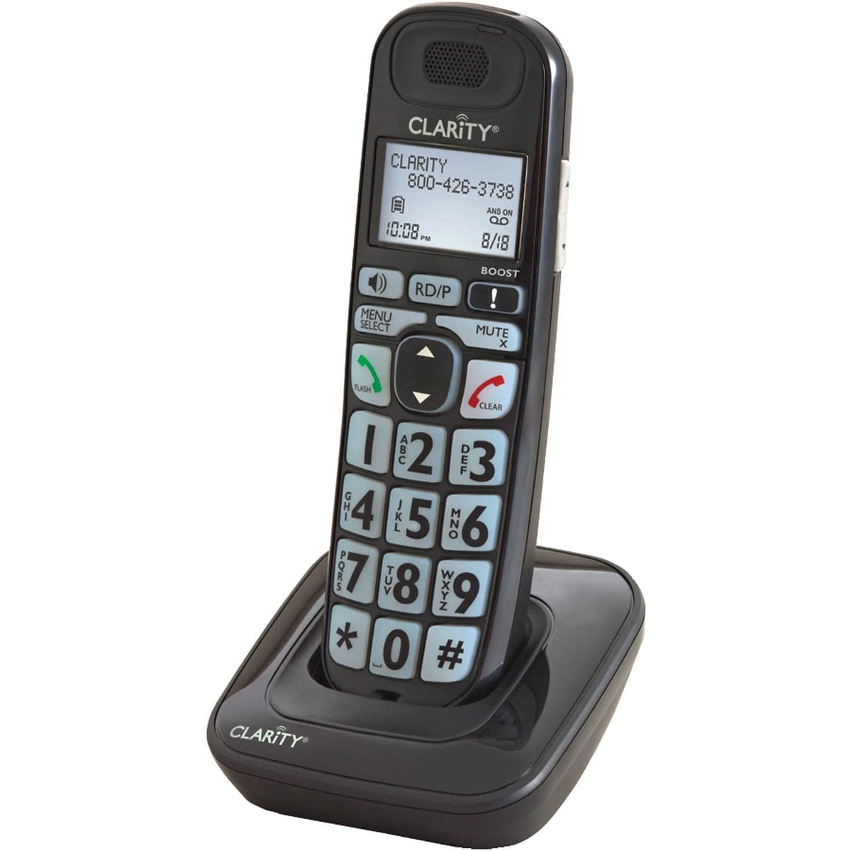 Clarity 52703 Cordless Expandable Handset, Dect, 100 Name/Number (Clar52703)