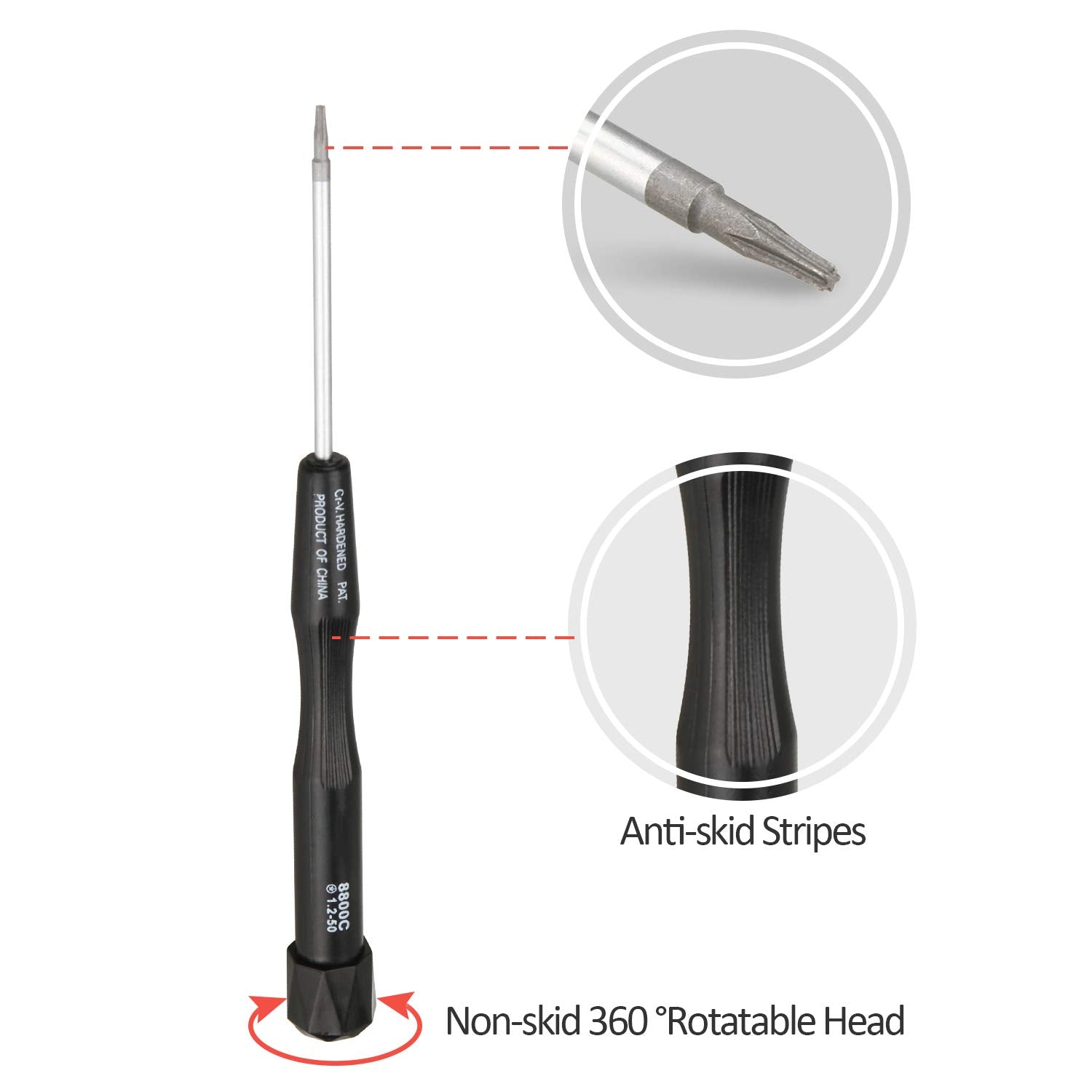 Hqmaster Pentalobe Screwdriver For Apple Macbook Air & Macbook Pro With Retina Display Macs Notebook Laptop Back Case Bottom Cov