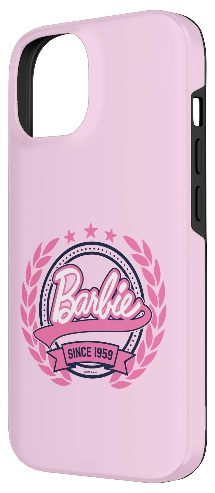 Iphone 14 Barbie   Varsity Collegiate Seal Since 1959 Logo Case