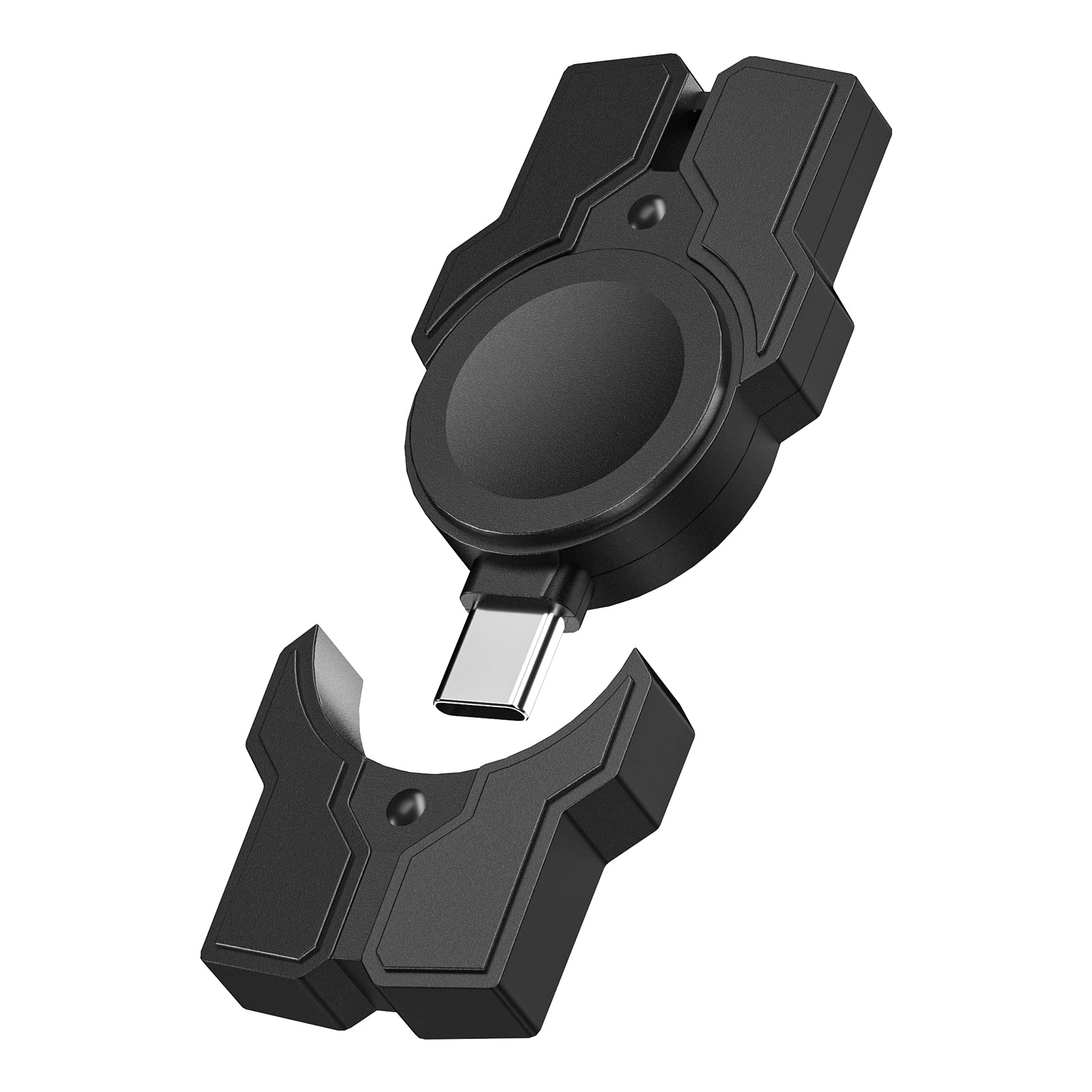 Portable for Apple Watch Charger, USB C Iwatch Ultra 2 Series 9 8 7 6 5 4 3 2 Se Travel Pod Wireless Charging, 38 40 42 44 45 49