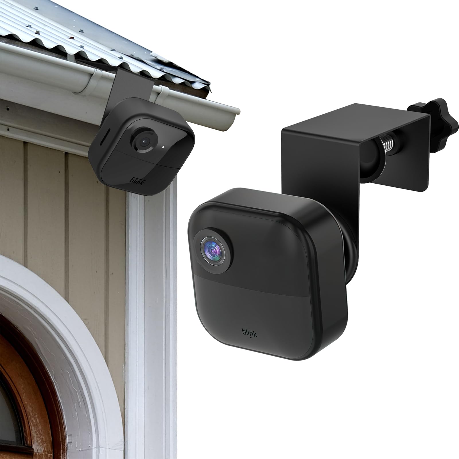 Heymoontong Gutter/Door Mount For Blink Indoor/Outdoor Camera(4Th/3Rd Gen) & Blink Xt2/Xt Camera, Blink Security Camera Mounting