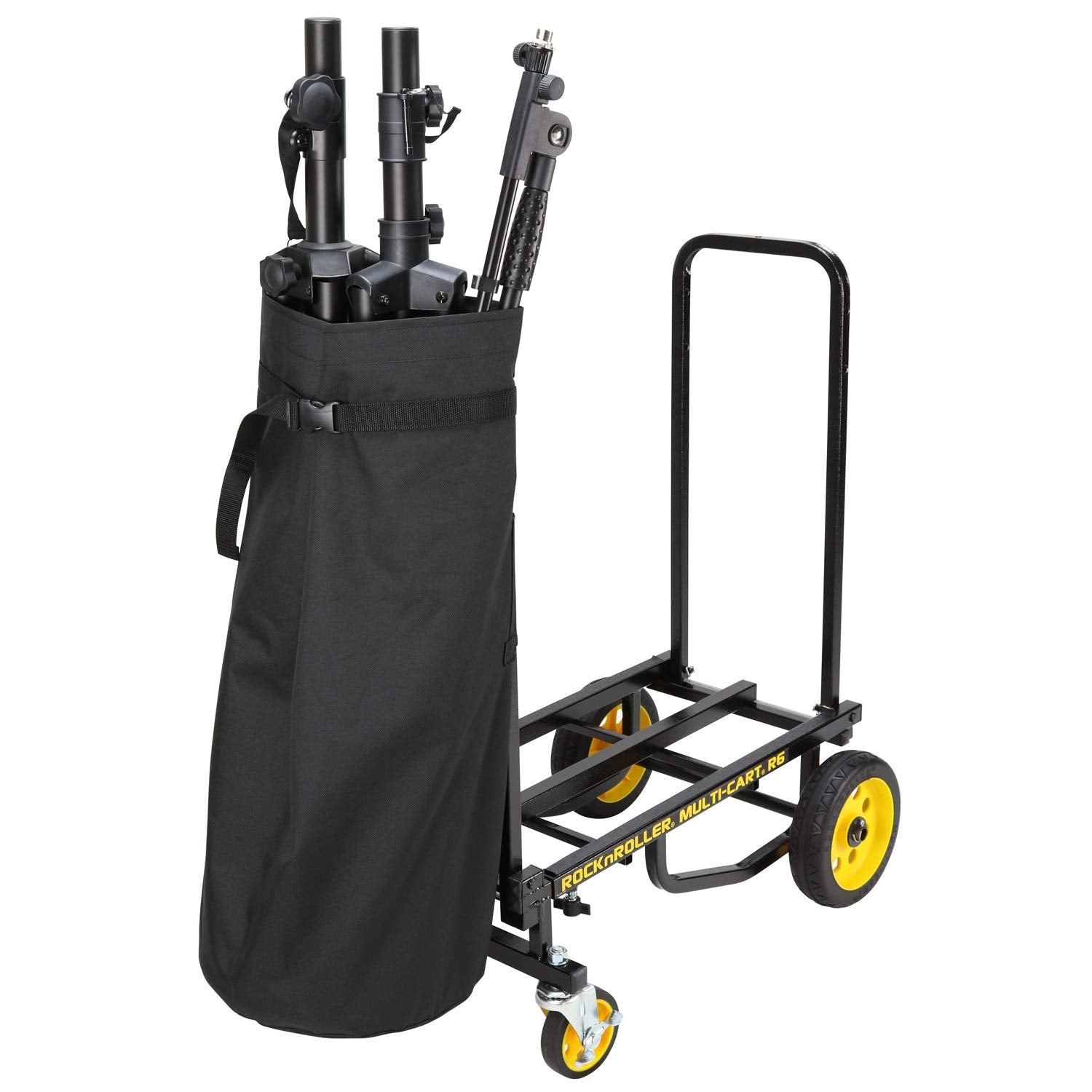 Rock N Roller Rsa Hbr6 Handle Bag With Rigid Bottom For R6 Multi Carts (Rsahbr6) Black