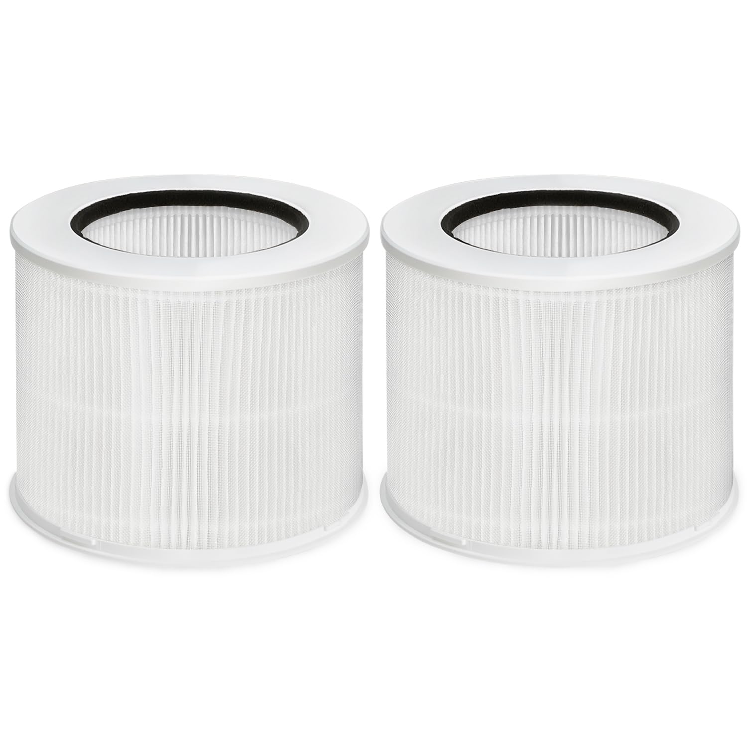 CHAMONNY 12020 Filter Replacement, Compatible with Clorox 11020 & 11021 Air Purifier Tabletop Smart 200 Sq. Ft. Capacity, 2Pack 