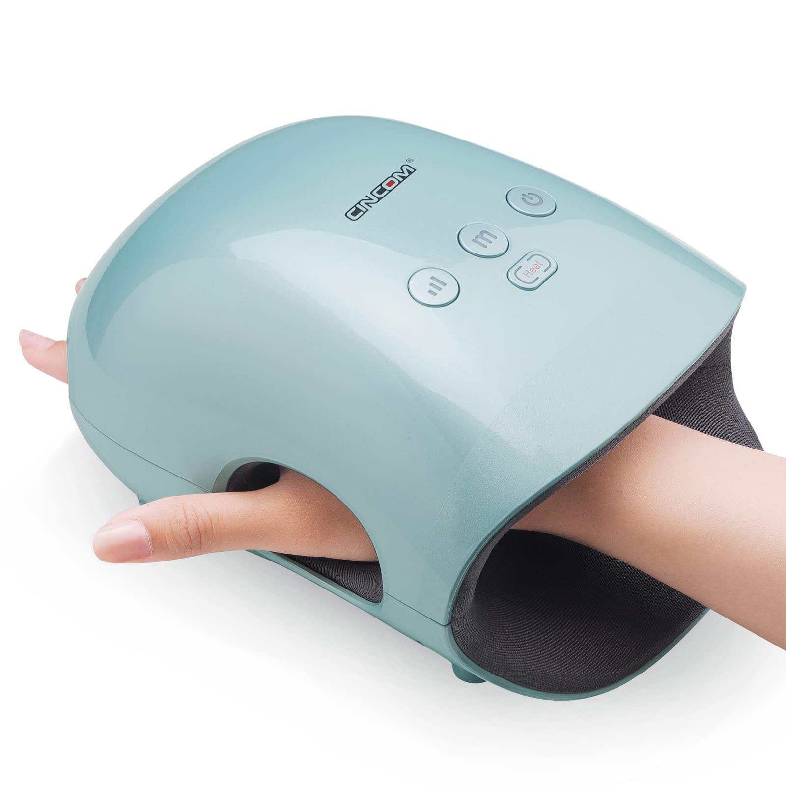 Cincom Hand Massager   Cordless Hand Massager With Heat And Compression For Arthritis And Carpal Tunnel(Fsa Or Hsa Eligible) (Bl