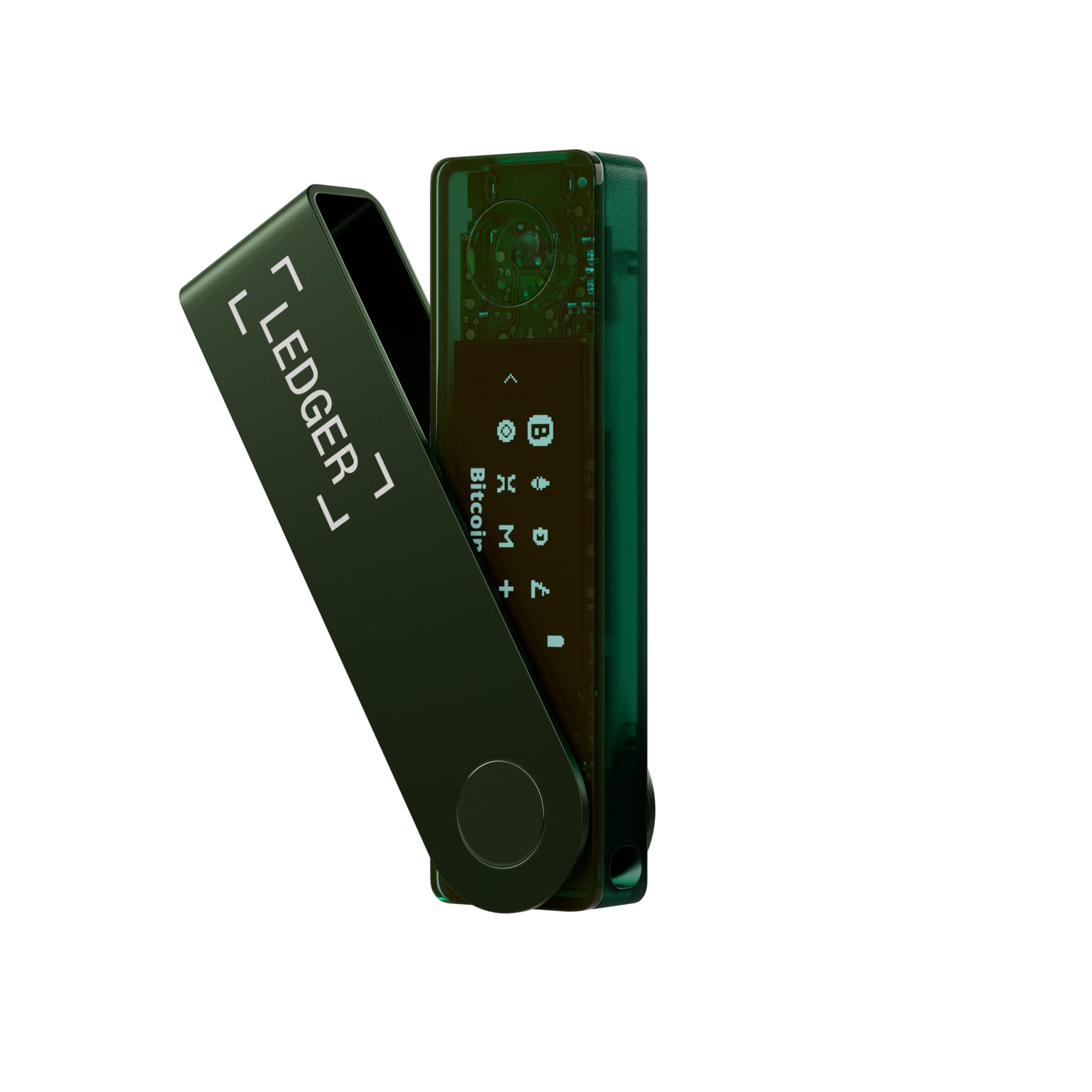Ledger Nano X - Secure and Manage Your Crypto & NFTs on-The-go with Our Bluetooth-Enabled Hardware Wallet (Emerald Green)