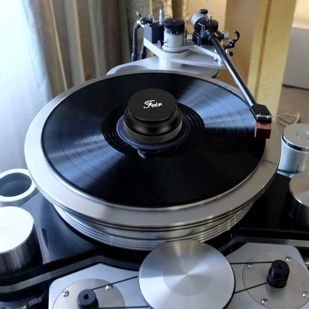 Record Weight Stabilizer Turntable Clamp   14Oz Premium Aluminum Weight Clamps For Hifi Turntable Vinyl Disc Lp Record Player