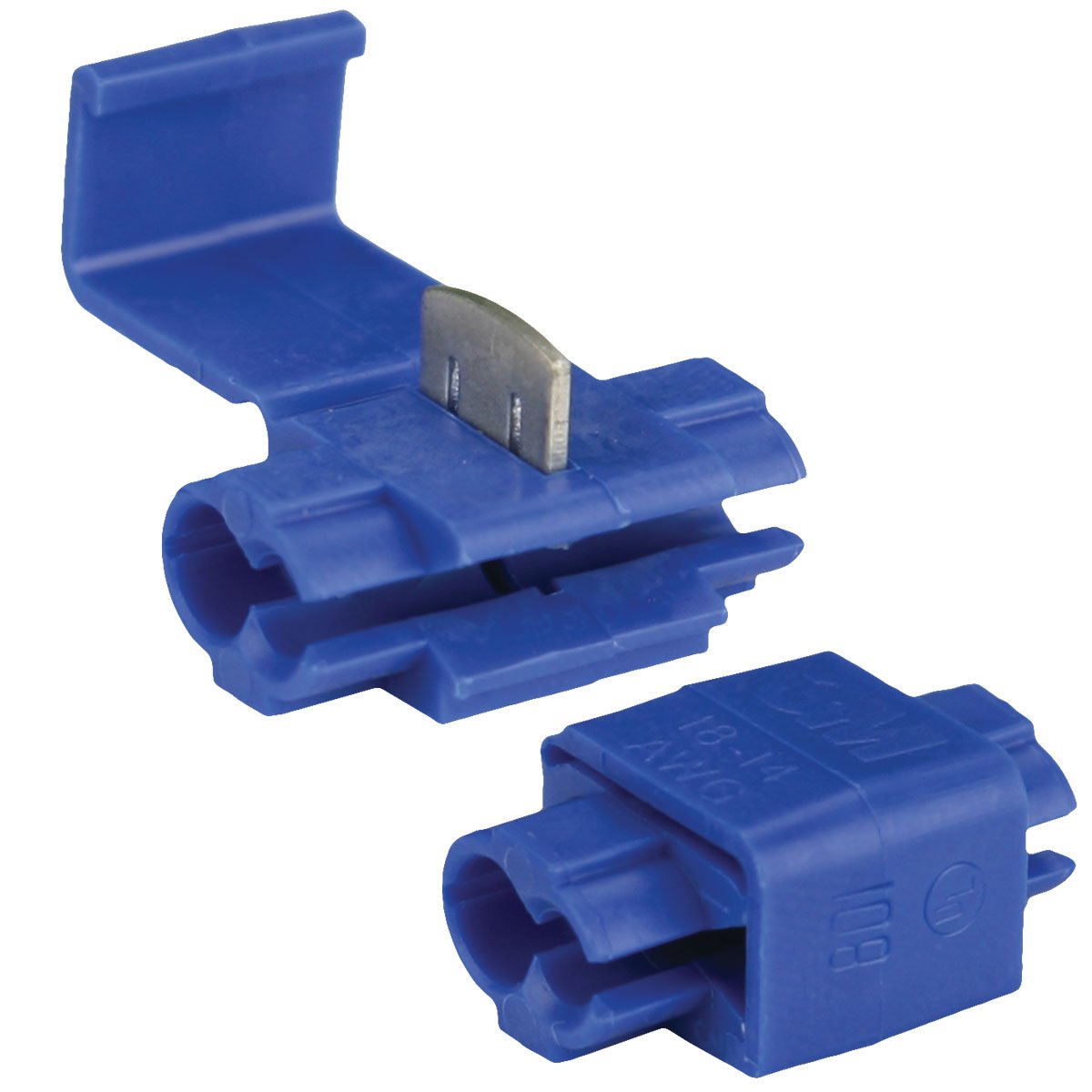 Install Bay 3M Scotch Lok Connector 16/14 Gauge   100 Pack (Blue)