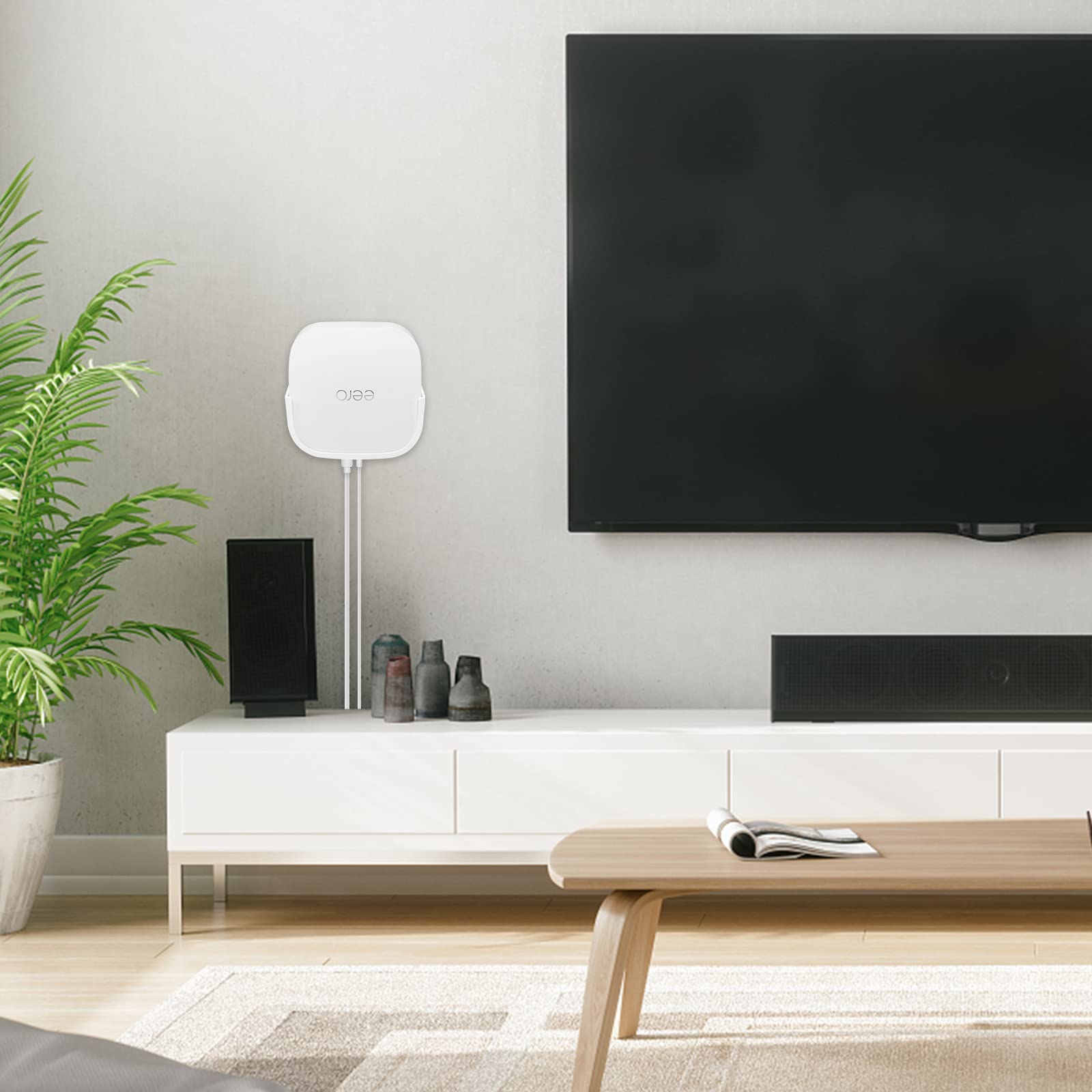 Okemeeo Adhesive Wall Mount For Eero Pro 6E (Strong 3M Vhb, 2 Pack)