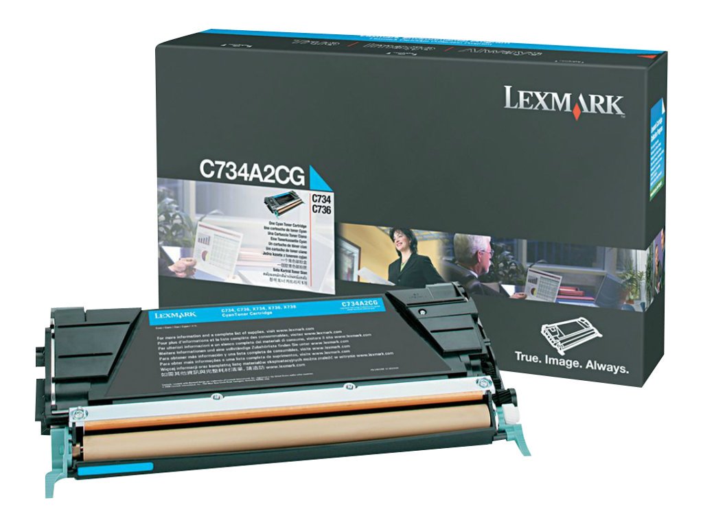 Lexmark U44843 Toner Cartridge   Cyan