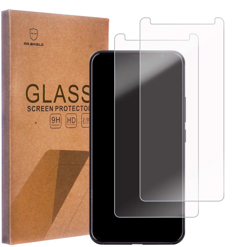 Mr.Shield Designed For Htc U12+ / Htc U12 Plus [Tempered Glass] [2 Pack] Screen Protector [Japan Glass With 9H Hardness] With Li