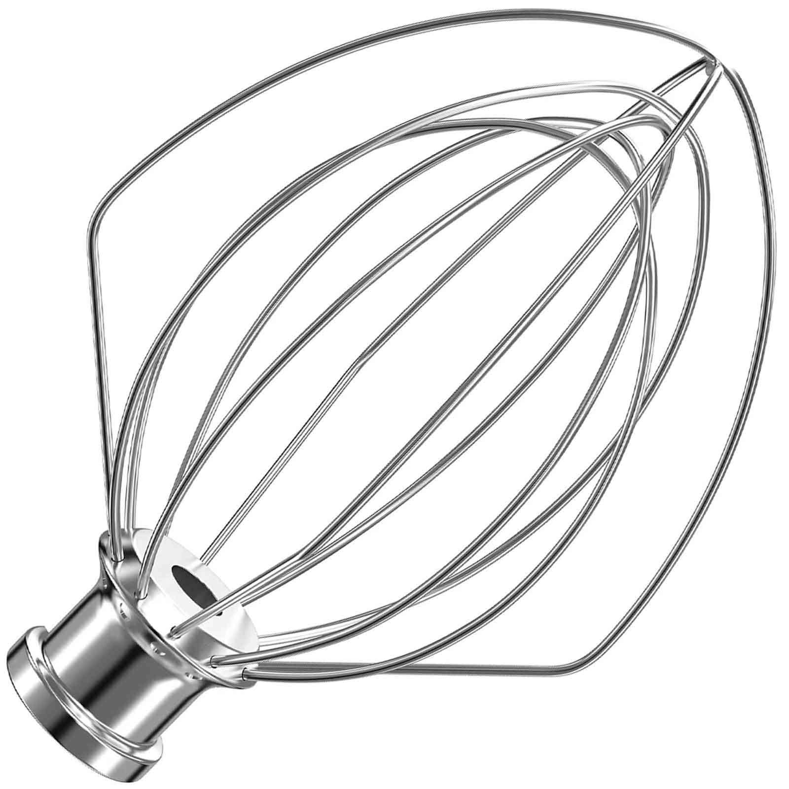 Kn256 Stainless Steel 6 Wire Whip Attachment For Kitchenaid Bowl Lift Mixer 6 Quart Bowl, Stainless Steel Whisk Replacement For