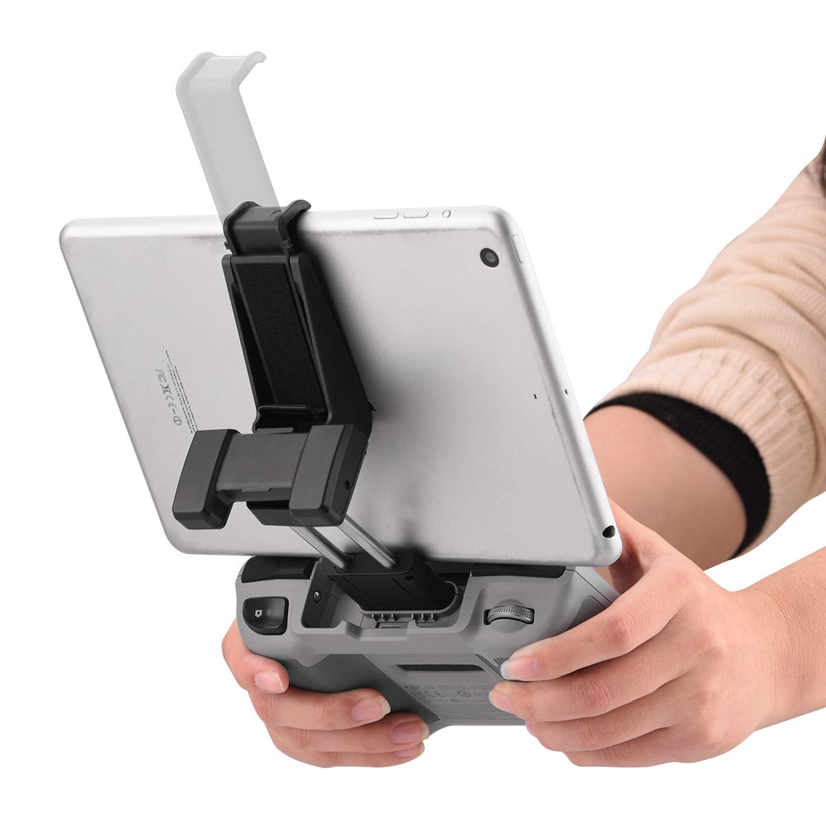 HeiyRC Adjustable Tablet Extended Bracket Holder for DJI Mini 4 Pro/Mini 2/Mini 3 Pro/AIR 3/2S/2/Mavic 3 Drone Remote Controller