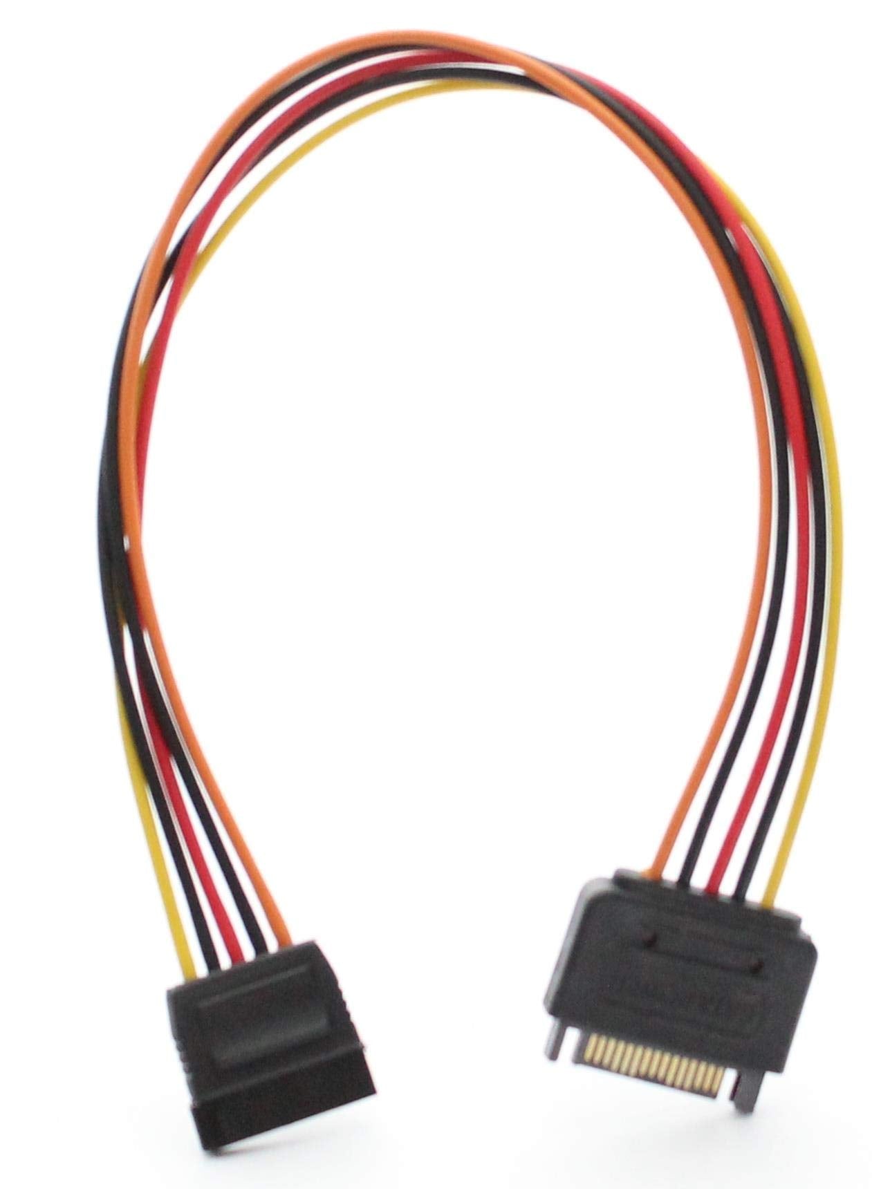 12 Inch Sata 15Pin Power Extension Cable